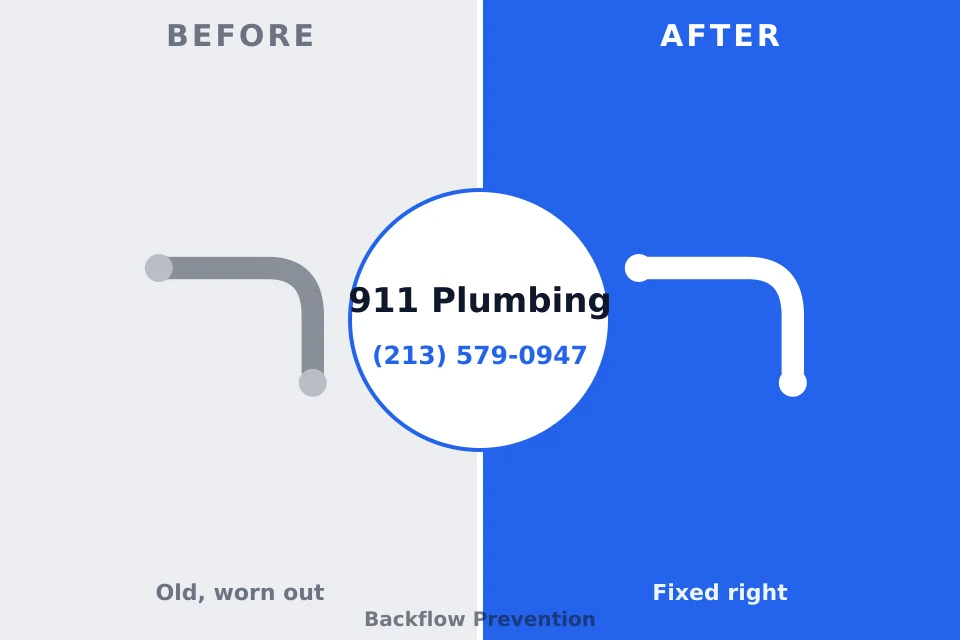 Before and after: plumbing repair Tano Road, NM
